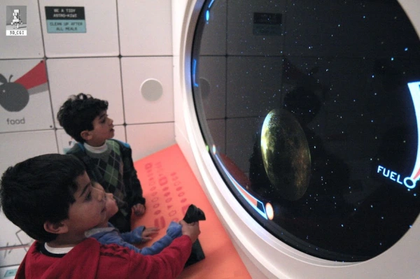 Tūhura Module, educational solar-system game for Carter Observatory